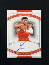 2021-22 Panini National Treasures Rui Hachimura Archives Ink Gold Auto #9/10