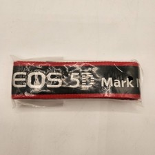 Canon EOS 5D Mark IV Genuine Camera Neck Strap Black  Red New