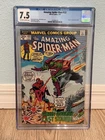 The Amazing Spider-Man #122 Comic Book 1973 Death of Green Goblin CGC 7.5