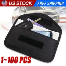 NEW Faraday Bag Cell Phone Wallet Blocker Radiation Signal Shielding Case Lot