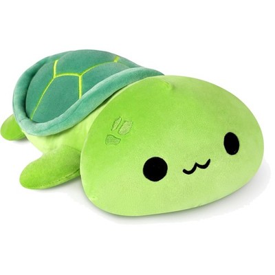 Kawaii Schildkröte Plüschkissen | Weiches Kuscheltier | Kinder Geschenk | 30 cm