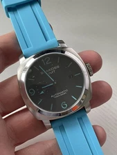 New Mens Seakoss GMT 1963 Watch - 2557 Movement - Blue