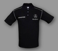 Mercedes AMG new Polo-Shirt Motor Sport Fan Apparel with Car Logo Embroidery