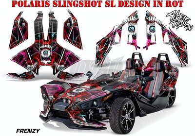 AMR RACING DEKOR GRAPHIC KIT POLARIS SLINGSHOT SL FRENZY B