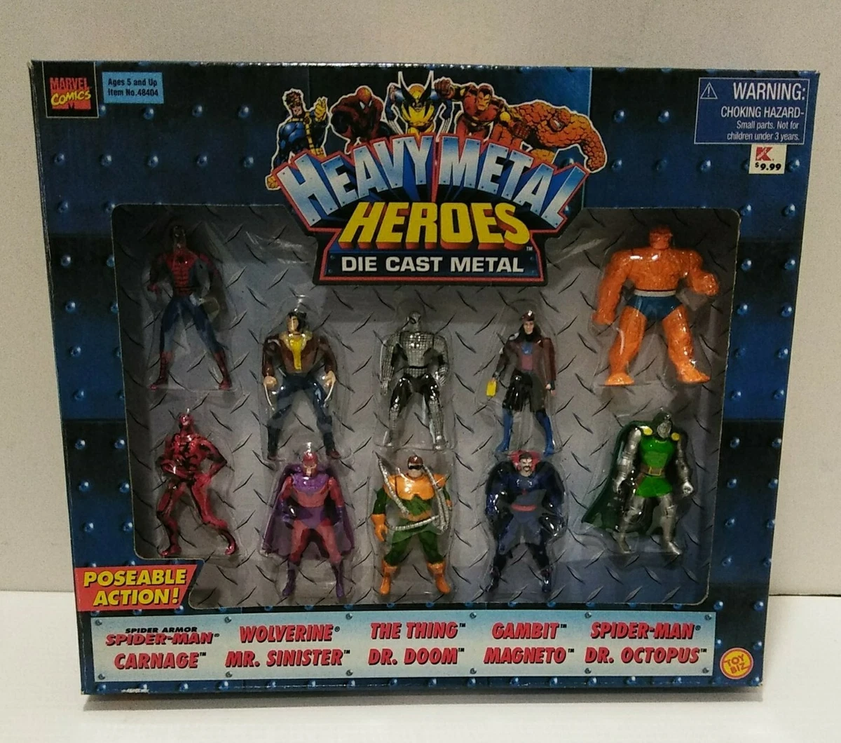 Metal marvel figures 2025