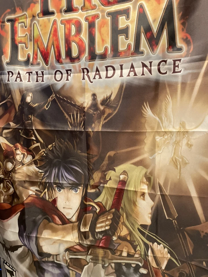 Fire Emblem: Path of Radiance 5ft Flag Nintendo Gamecube 2005 Banner Poster NGC - Image 3 of 4