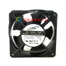 1pcs ADDA AA1281HB-AT 110V 25W 12cm 12038 large air volume fan