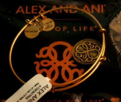 ALEX and ANI - PATH OF LIFE -  Charm Bracelet Brand New 