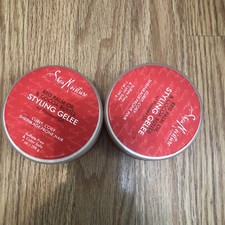 2X Shea Moisture Styling Gelee Red Palm Oil  Cocoa Butter w Flaxseed Oil 7 Oz.