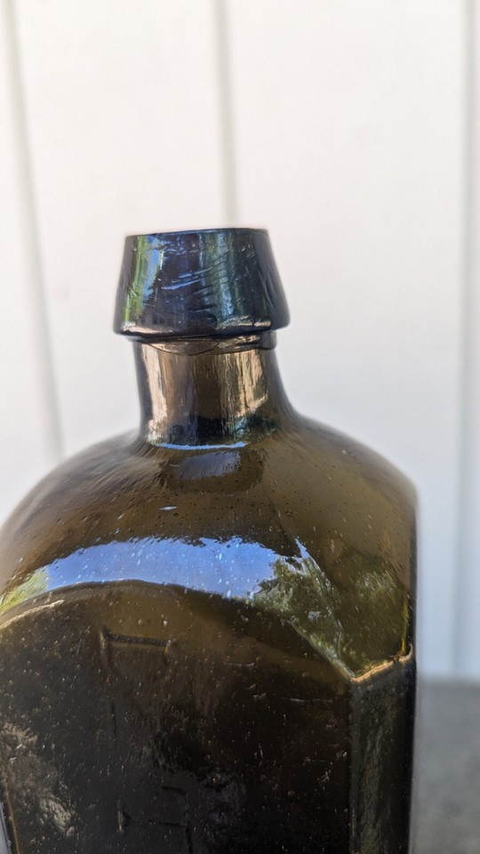 1860'S ANTIQUE DR. TOWNSEND SARSAPARILLA BOTTLE! "SAND/STICKY BALL