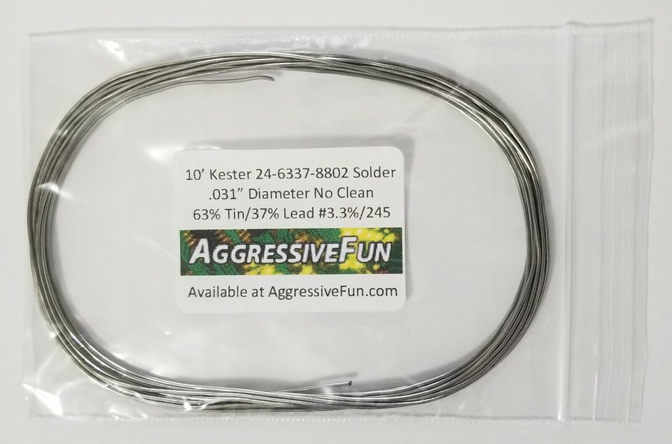 Kester 245 Lead Solder Wire - 363 F Melting Point - 0.05 In Wire - Foto 2