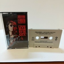 John Lennon Live In New York City Cassette