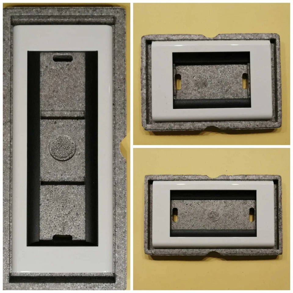 NEW GENUINE WHITE PLATES BTICINO LIVING CLASSIC 4713BA 4714BA R4716BA BI