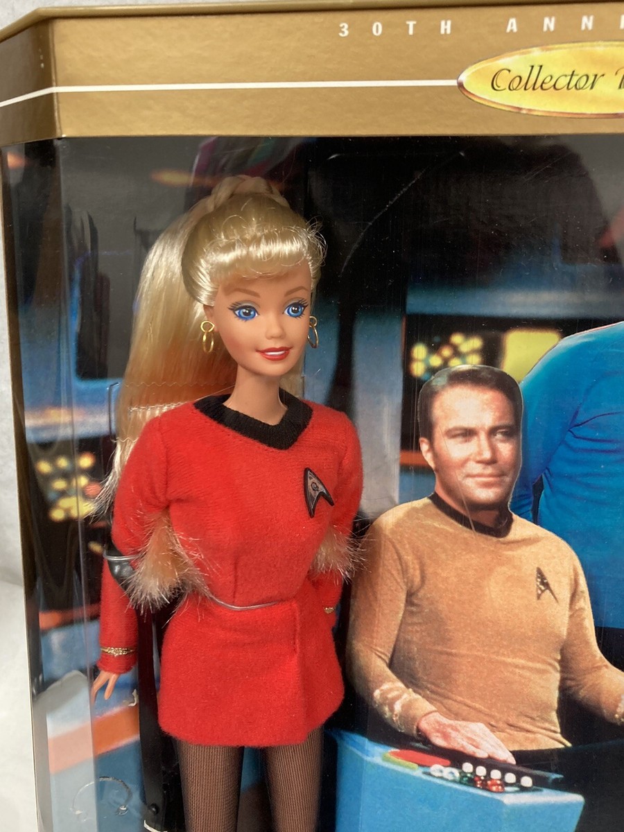 Collector Edition 1996 Barbie and Ken Star Trek Gift Set 30th