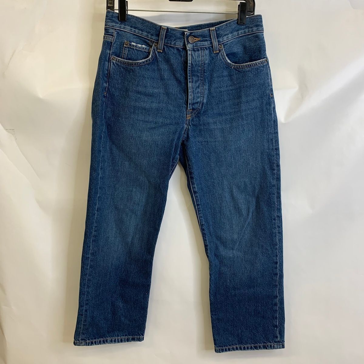 FILA Jeans donna THE ROW Lesley gamba dritta alla caviglia taglia 6 blu 5660W2949