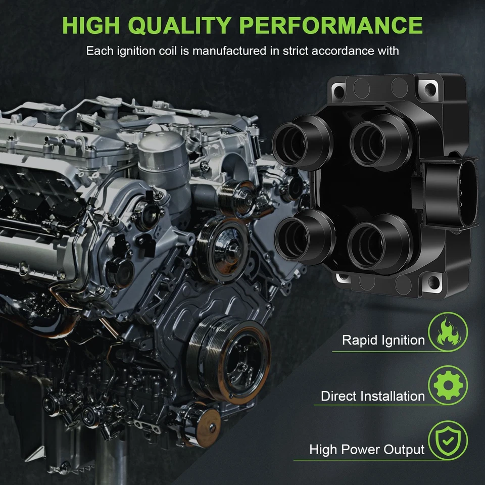 Bobina de encendido 2 para Ford Grand Marquis 1995 1996 1997 4,6 L V8 Foto 2 de 4