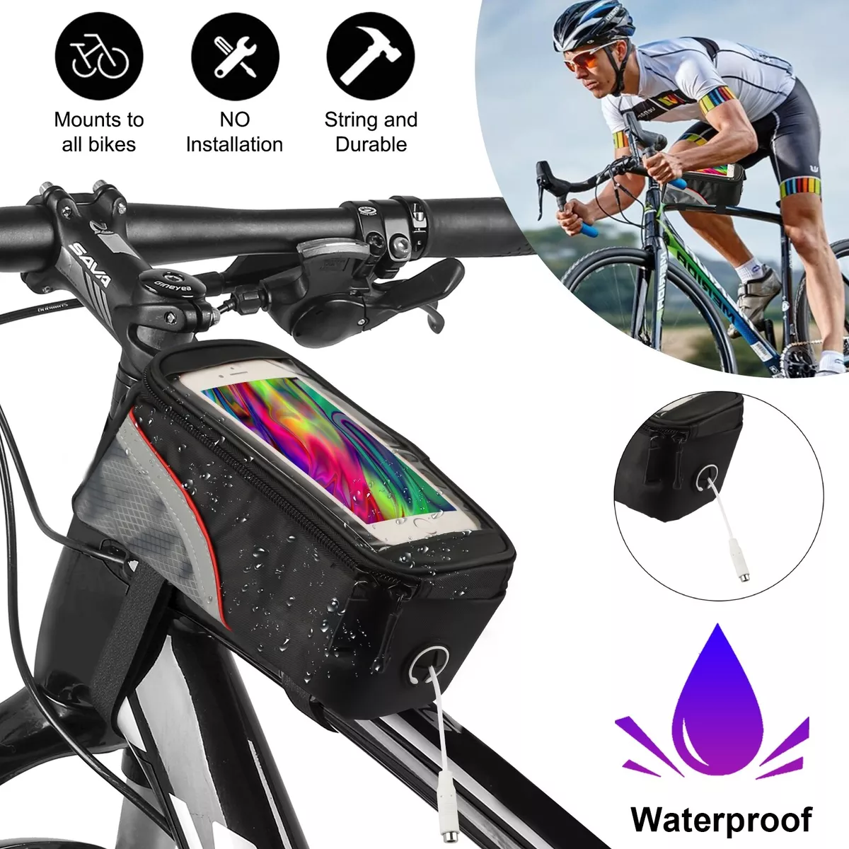 Mountain bike hotsell tube holder