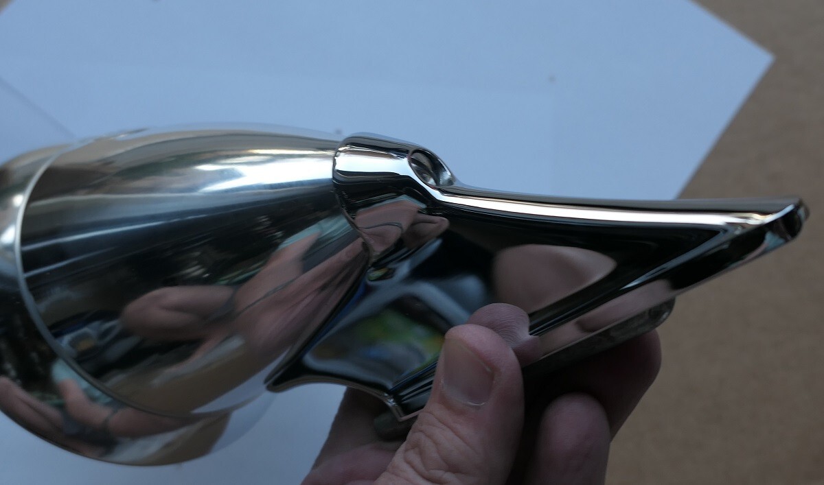 NOS Talbot 333 "W. Berlin" Exterior Side Mirrors - Porsche, Ferrari, BMW, Jaguar