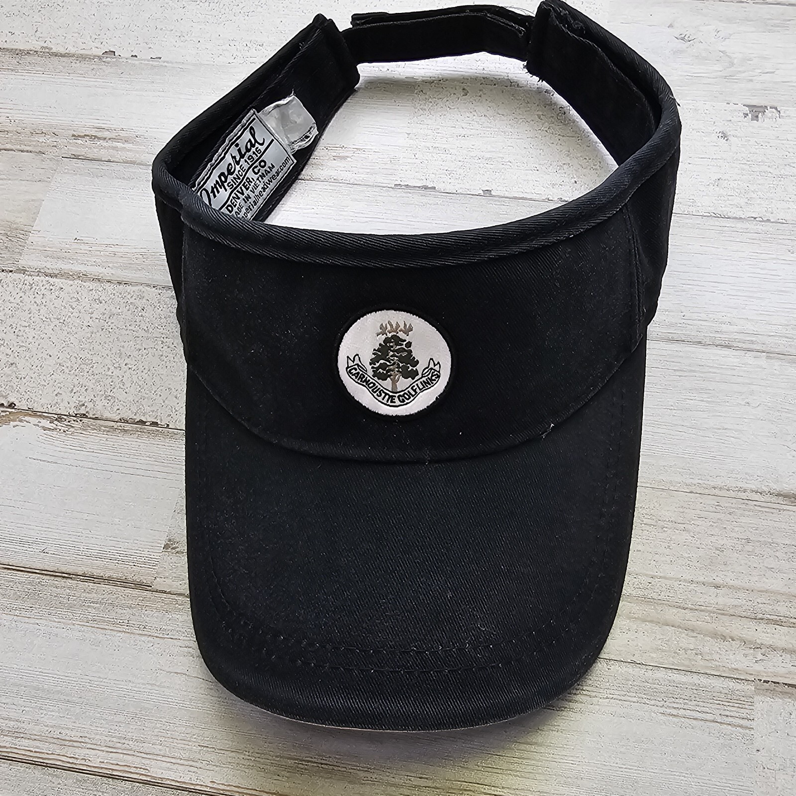 Carnoustie Golf Links Imperial Visor Golf Hat Cap eBay