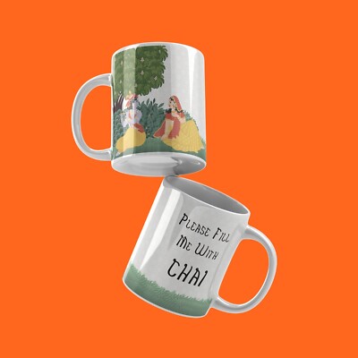 ''Bitte füllen Sie mich mit Chai'' lustige Neuheit indischer Chai 11 Unzen Tee- & Kaffeetasse