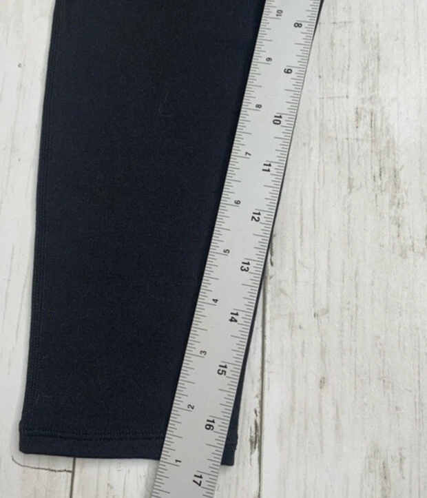 Zella Girls Black Athletic Cropped Leggings Solid Size XL 14/16 *small flaw* - Image 3 of 4