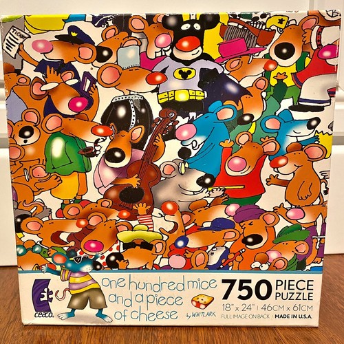Ceaco Kevin Whitlark One Hundred Mice And A Piece Of Cheese 750 Pc Jigsaw Puzzle Ebay Ceaco Kevin Whitlark One Hundred Mice And A Piece Of Cheese 750 Pc Jigsaw Puzzle Ebay