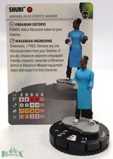 Heroclix Black Panther set Shuri 029 Uncommon figure w/card