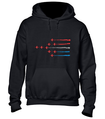 RED FIGHTER JETS HOODY HOODIE FLUGZEUG PILOT RAF US AIR FORCE COOLES DESIGN TOP