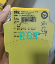 Pilz P2HZ X1 24VDC 3n/o 1n/c 774340 safety relay Brand New