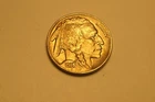 1938 D Buffalo Nickel 1 FULL HORN AU-UNC