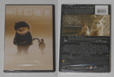 Where the Wild Things Are movie  Catherine Keener, Mark Ruffalo - sealed U.S dvd