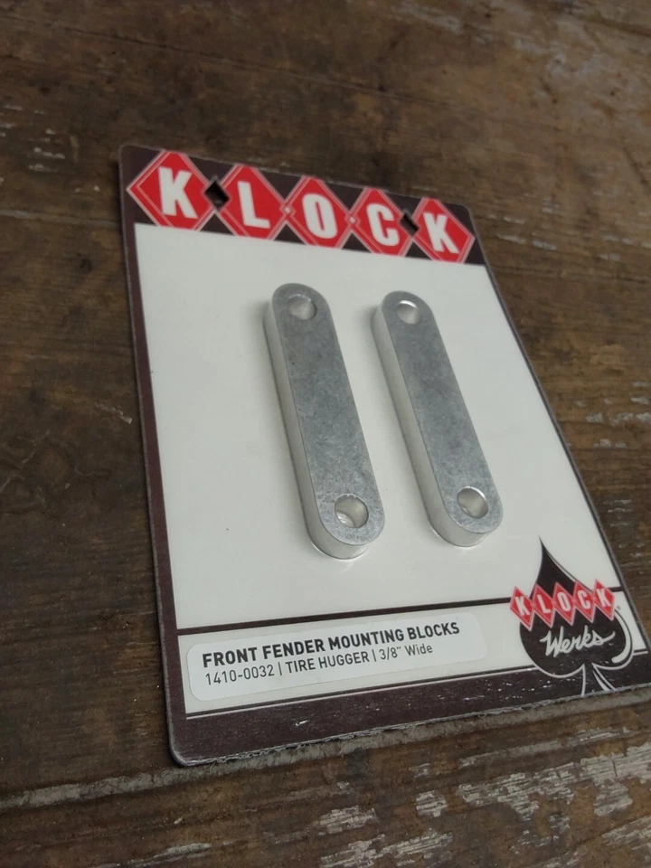 Блоки крепления переднего крыла Klock Werks для Harley Davidson FLSTF 1410-0032 - Изображение 2 из 4