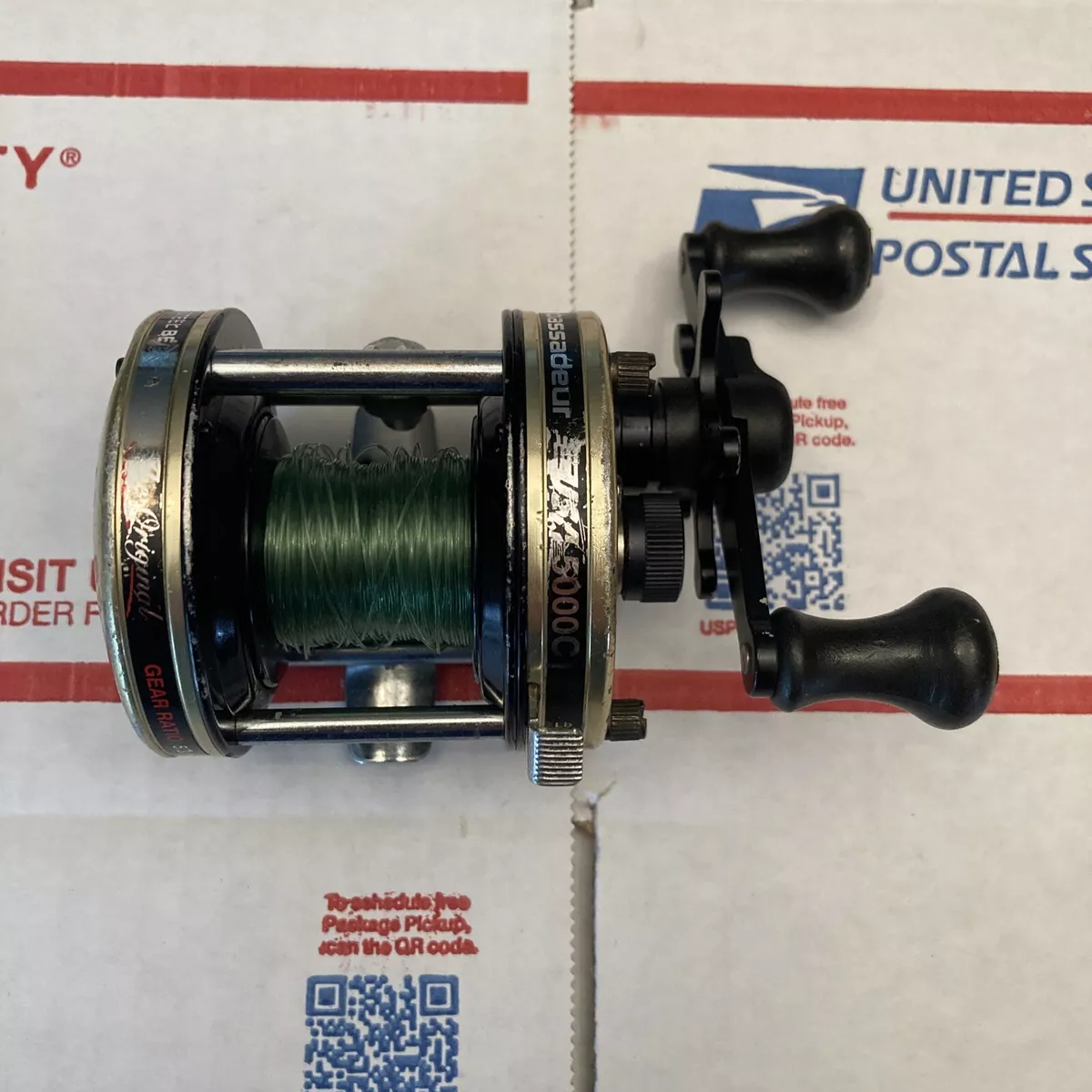 Original ABU GARCIA AMBASSADEUR 5000C Gold Baitcast Reel (made In Sweden)