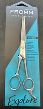 Fromm Shear Artistry Barber 7" Shear Durable Steel Scissors Over Comb Cutting