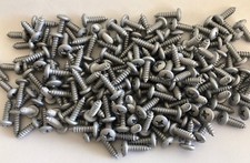 License Plate Screws - Phillips Pan Head Self Tapping 100 Pkg