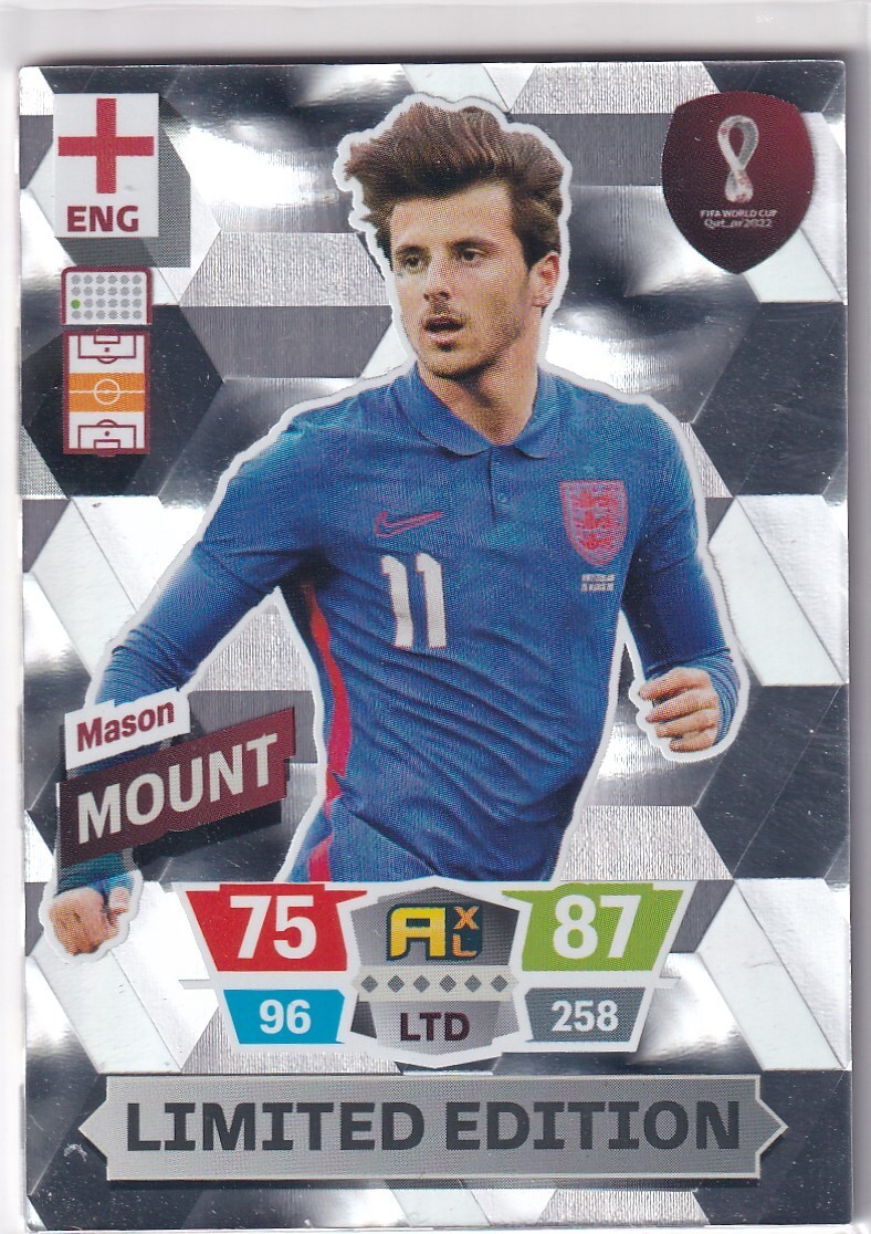 Panini FIFA 2022 Qatar World Cup Limited Edition Mason Mount