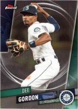 2019 Finest #54 Dee Gordon Seattle Mariners