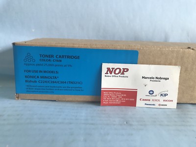 1 Konica TN-321C A33K430 Toner C224e C224 C284 C364 C284e TN321 TN321C TN-321C.