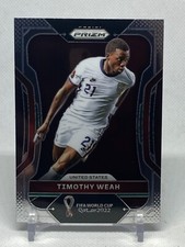 2022 Prizm World Cup Qatar Base  United States #207 Timothy Weah