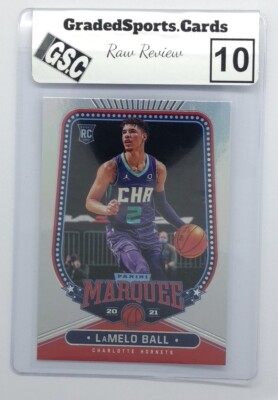 2020 Panini Chronicles Marquee Silver LaMelo Ball #266, Gem Mint 10, Quick Grade