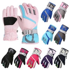 Windproof Children Ski Gloves Non-slip Winter Warm New Fashion Kid Gloves  Ski