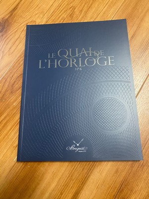 Breguet Official Book ''Le Quai De L'Horloge'' N6 brand new History Catalog