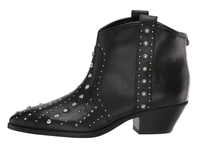 brian studded western bootie