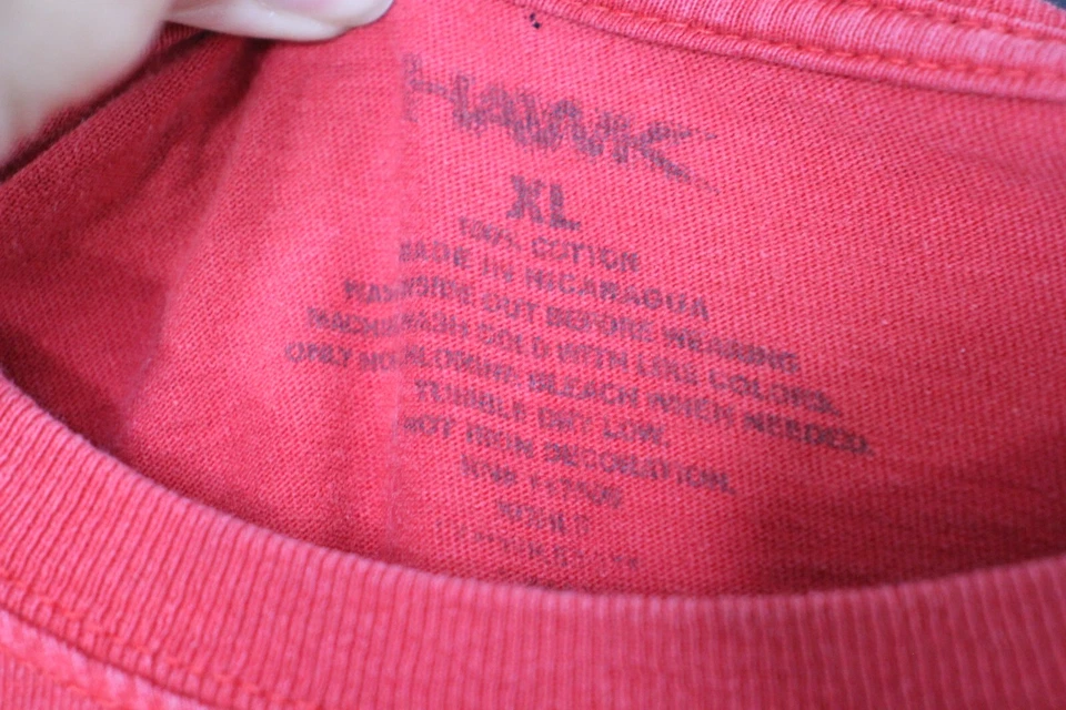 Винтажная футболка Hawk Boys XL Y2K Tony Hawk Skater коньки двойной рукав C1126 - Изображение 4 из 4