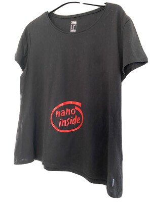 t-shirt XL schwangerschaft Geocaching Nano inside