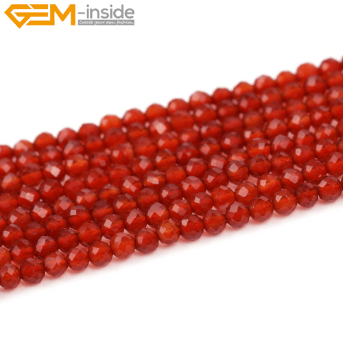 2mm Natural Tiny Small Gemstone Beads For Jewelry Making 15'' Faceted Round - Picture 30 of 35