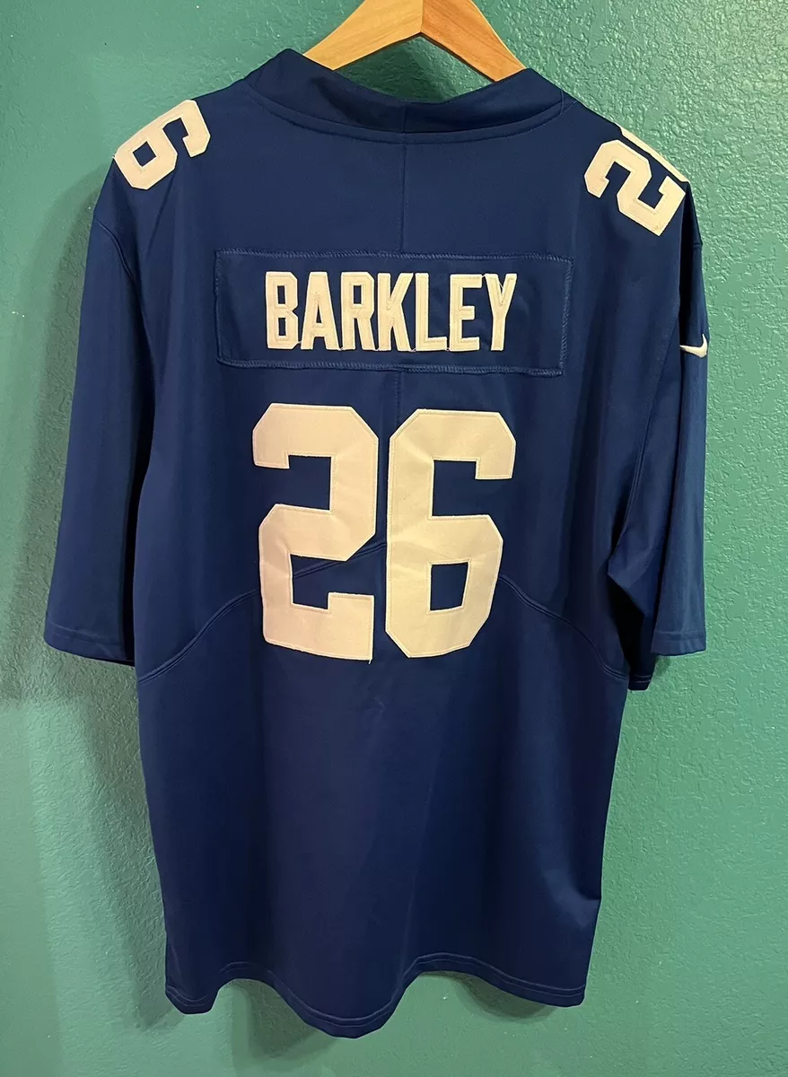 SAQUON BARKLEY NEW YORK GIANTS Nike Mens XL NFL JERSEY Stitched