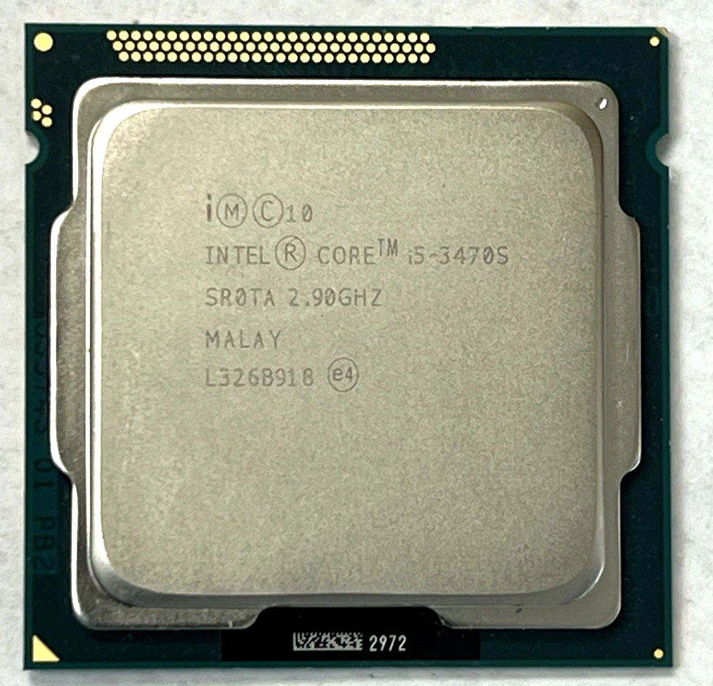 Intel Core i5-3470S Processor Model Computer Processors (CPUs) for