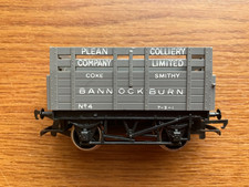 HORNBY R101 7 OPEN COAL / COKE WAGON BANNOCKBURN PLEAN COLLIERY Co Ltd 00 GAUGE