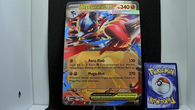 Mega Lucario EX MEP 012 - Jumbo - Collection Black Star Promos DE